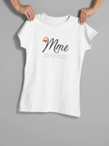couple tee shirt madame monsieur et date du mariage cadeau EVJF lendemain de mariage