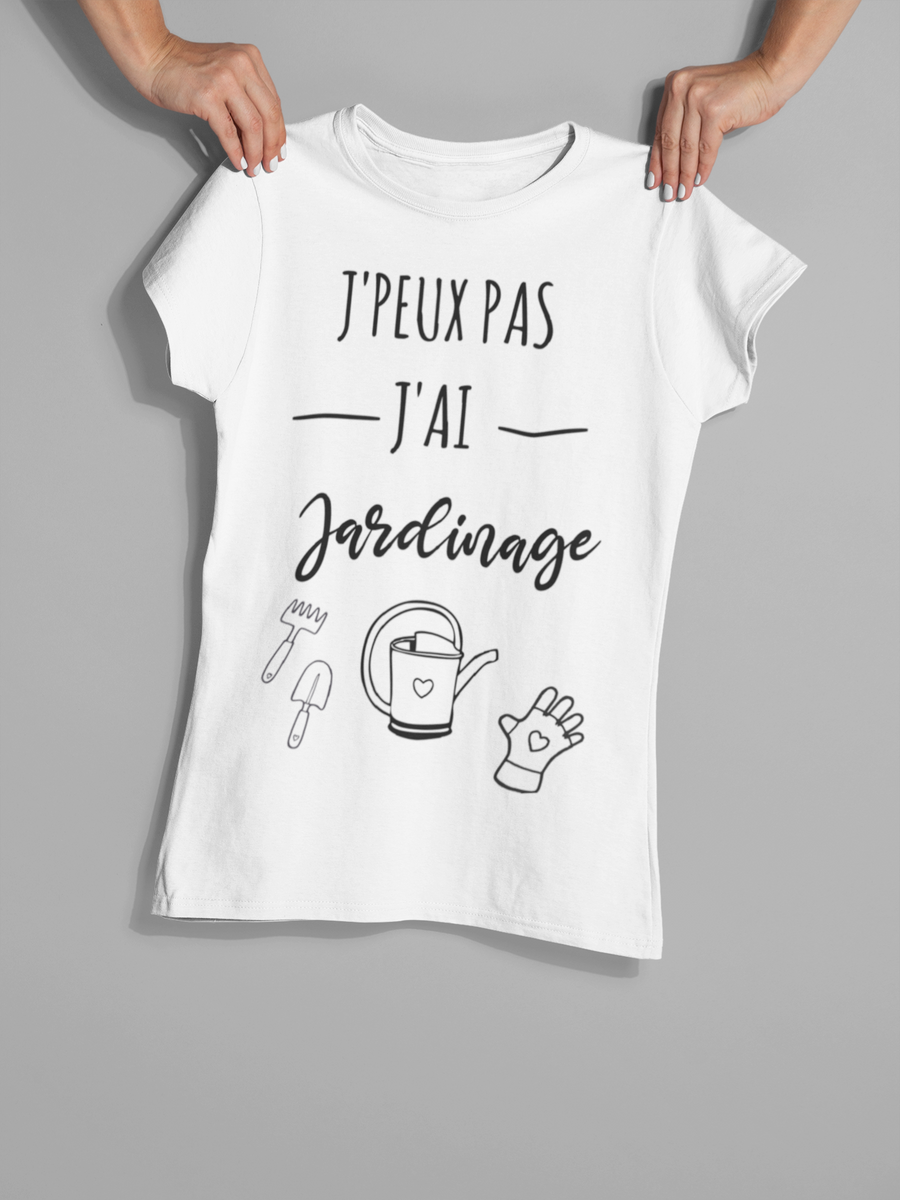 Jardinage temps libre idée cadeau humour jardinier' T-shirt Femme