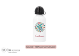 Kit rentrée école personnalisé – Motif tortue colorée, boîte à goûter, trousse, gourde personnalisée (Copie)