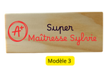 Brosse à tableau personnalisée, cadeau super maîtresse, Effaceur Super Maîtresse, Cadeau personnalisé enseignant , cadeau fin d'année école