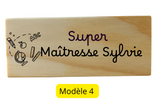 Brosse à tableau personnalisée, cadeau super maîtresse, Effaceur Super Maîtresse, Cadeau personnalisé enseignant , cadeau fin d'année école