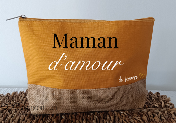 Trousse maman personnalisée 
