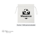 Kit rentrée école personnalisé – Motif football, boîte à goûter, trousse, gourde personnalisée (Copie)