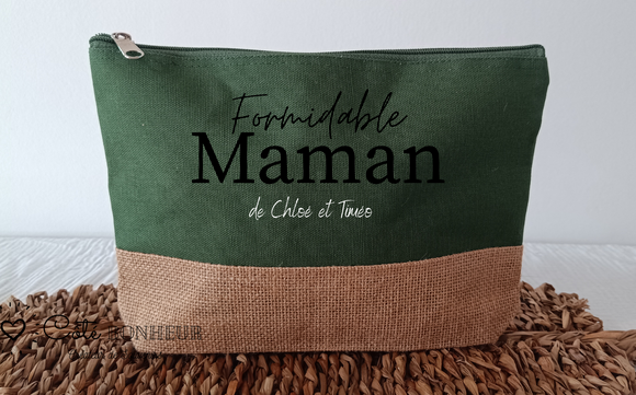 Trousse maman personnalisée 