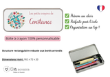 Kit rentrée école personnalisé – Motif tortue colorée, boîte à goûter, trousse, gourde personnalisée (Copie)