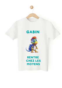 Tee shirt rentrée des classes personnalisé enfant , tee shirt personnalisé, tenue personnalisée rentrée scolaire