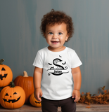 Halloween personnalisé, body ou t- shirt enfant halloween personnalisé tee-shirt "Fabulous Apprentie Sorcière, tenue halloween personnalisée