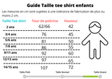 Tee shirt personnalisé enfant , tee shirt sport personnalisé, tenue personnalisée rentrée scolaire