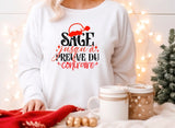 tee shirt sweat noël humour , cher père noël je ne regrette rien