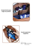 Trousse de toilette cuir personnalisée, trousse de toilette homme personnalisée, trousse de toilette voyage, kit homme