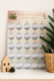 Calendrier de l’Avent Famille à Gratter – 25 Activités de Noël à Faire Ensemble – Magie de Noël Parents Enfants