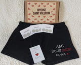 Coffret saint Valentin personnalisé, box nous deux, coffret cadeau homme, collection NOUS DEUX