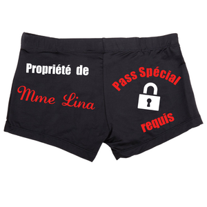 Boxer photo personnalisé hotsell