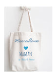 Sac maman , sac personnalisé maman, sac merveilleuse maman ,  cadeau maman