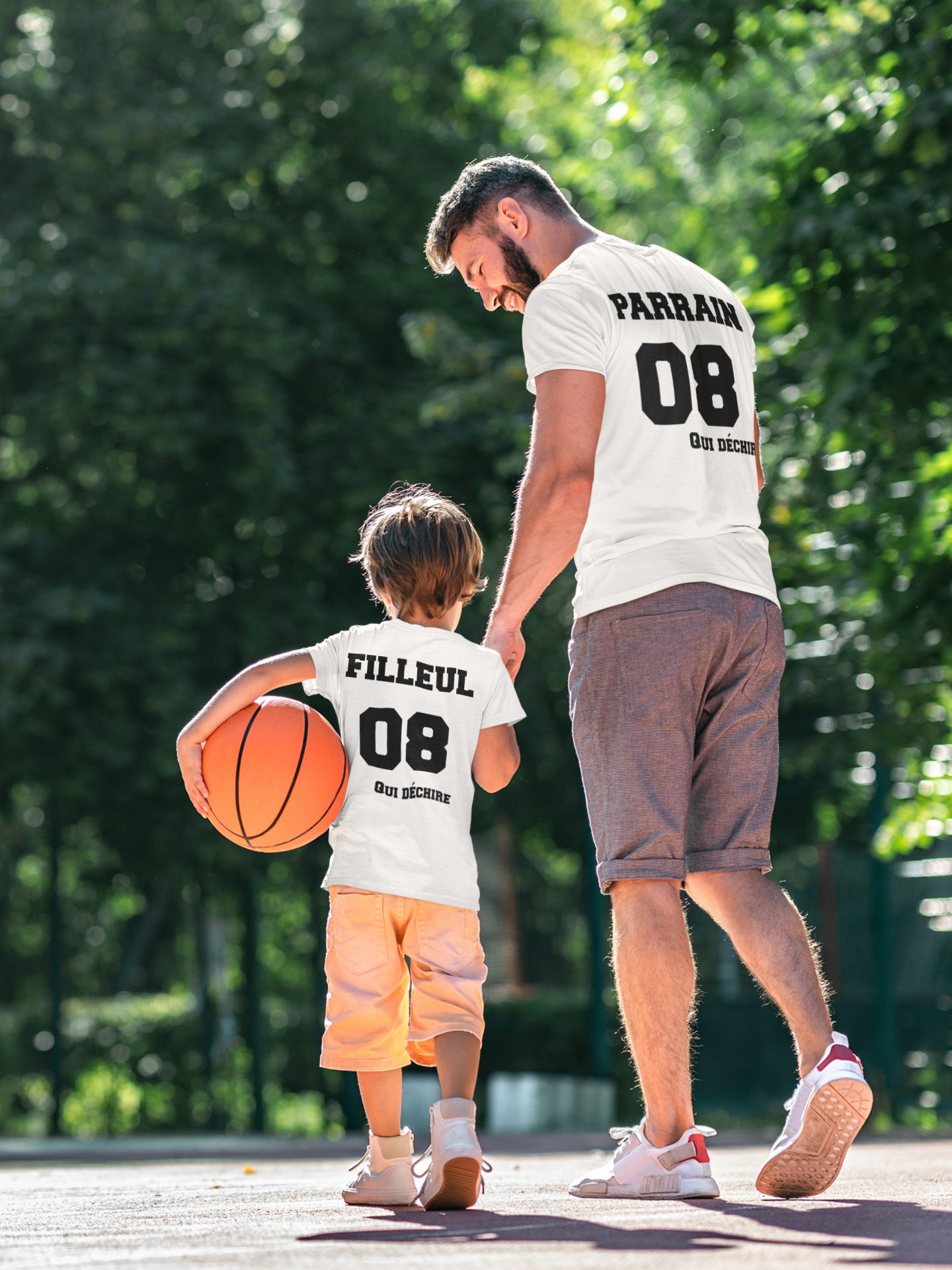 T shirt marraine filleul discount numero