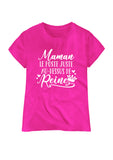 T- shirt maman reine ,cadeau super maman, haut maman, fête des mères