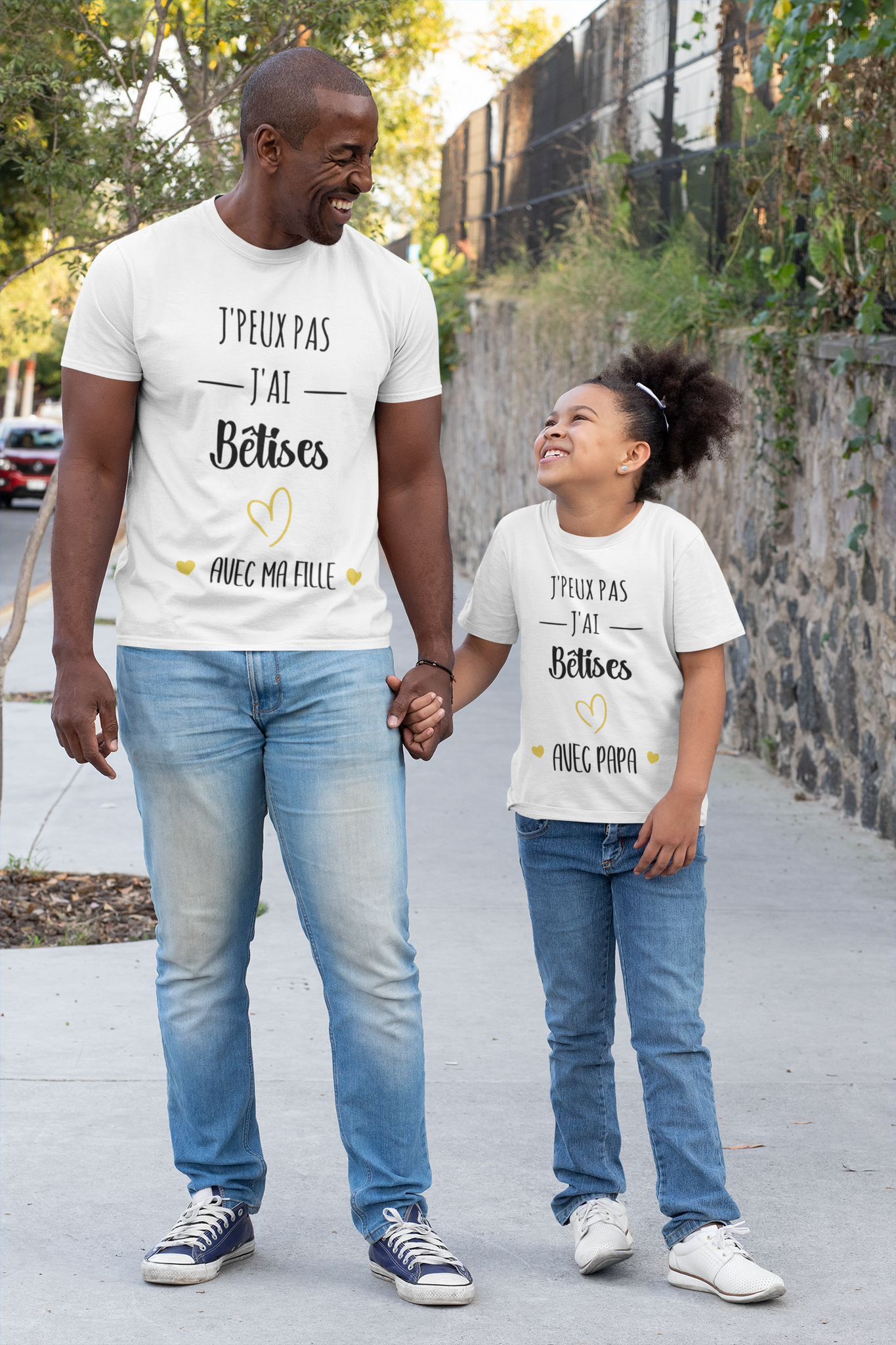 Tee shirt papa et fille sales