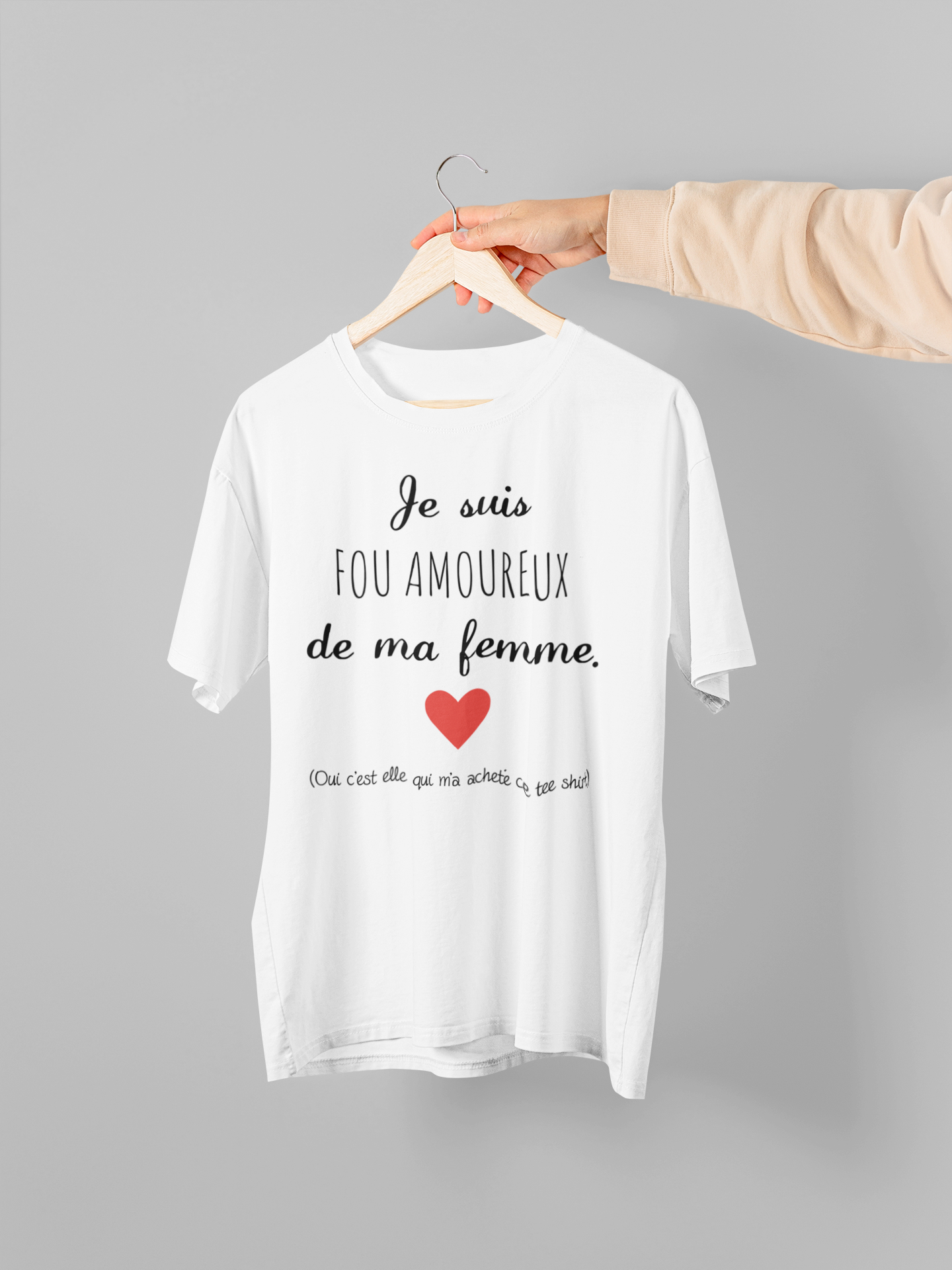 T shirt saint valentin homme 2025