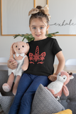 Tee shirt noël licorne , tee shirt noel personnalisé