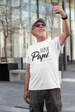 tee shirt super papi de, tee shirt personnalisé, cadeau papi, fête des papis, fête des grand pères