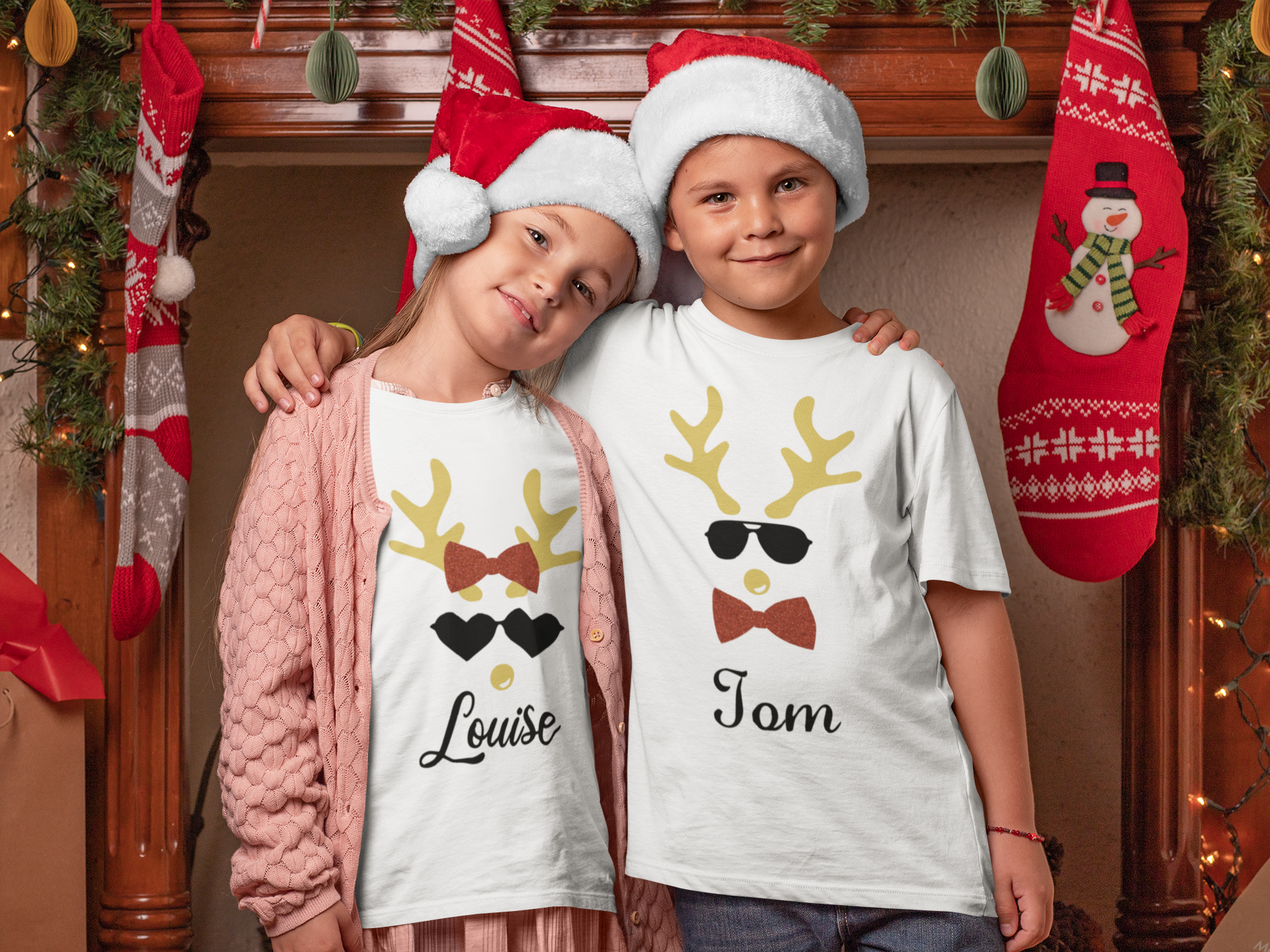 Tenue de noel pour discount famille